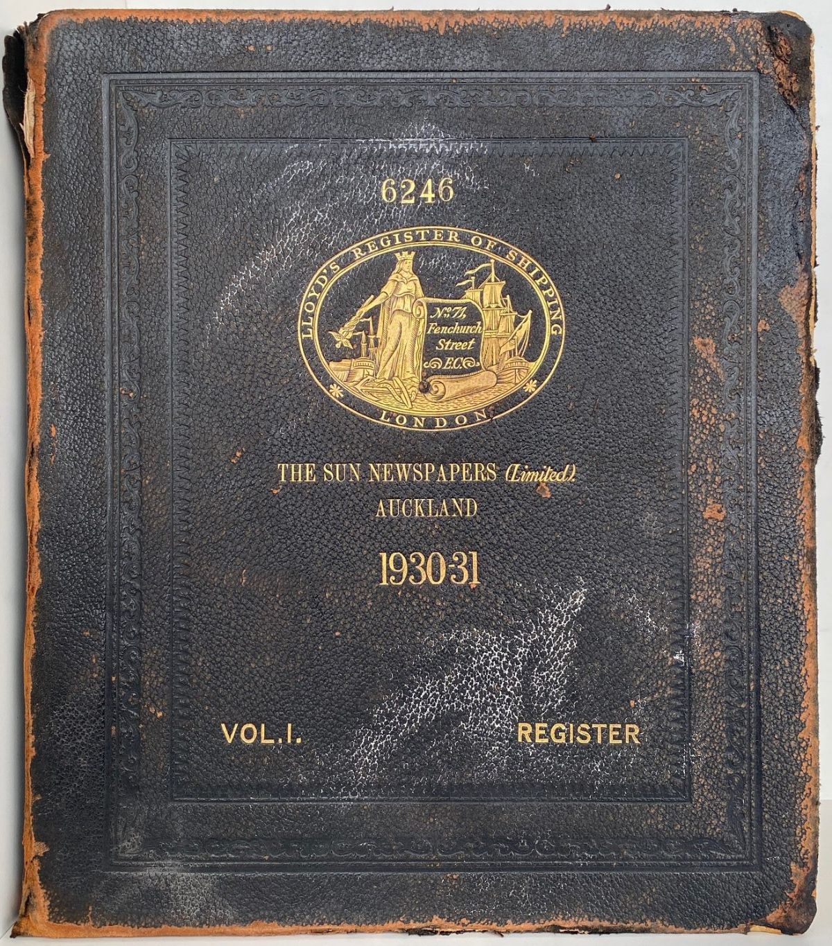 LLYOD'S REGISTER OF SHIPPING 1930 - 1931, Volume I, Register - 6246