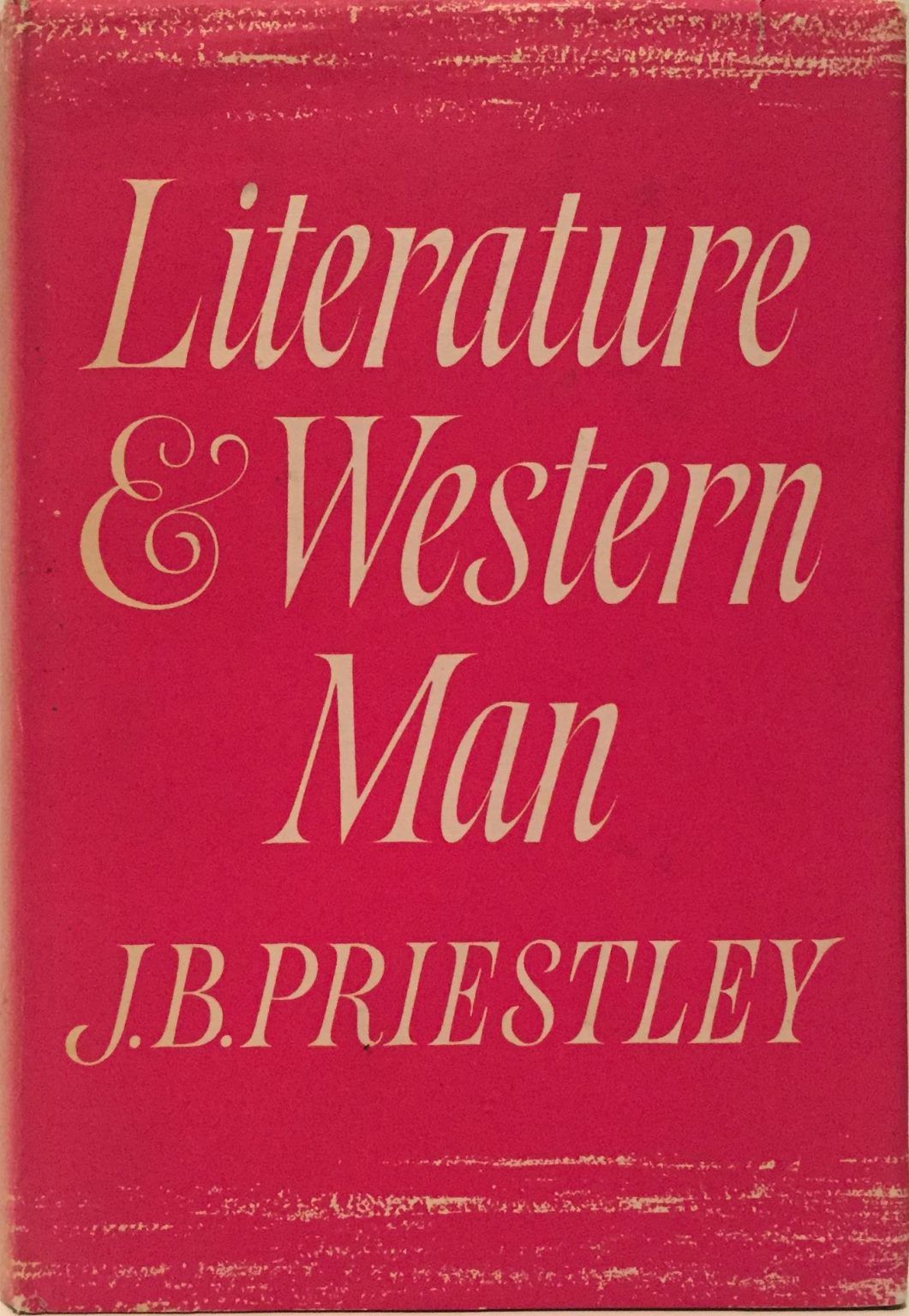 LITERATURE AND WESTERN MAN