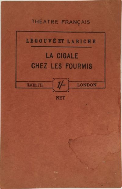 La Cigale Chez Les Fourmis 