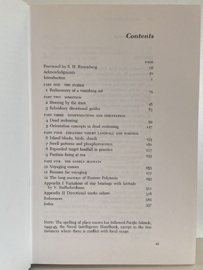 WE, THE NAVIGATORS: The Ancient Art of Landfinding in The Pacific