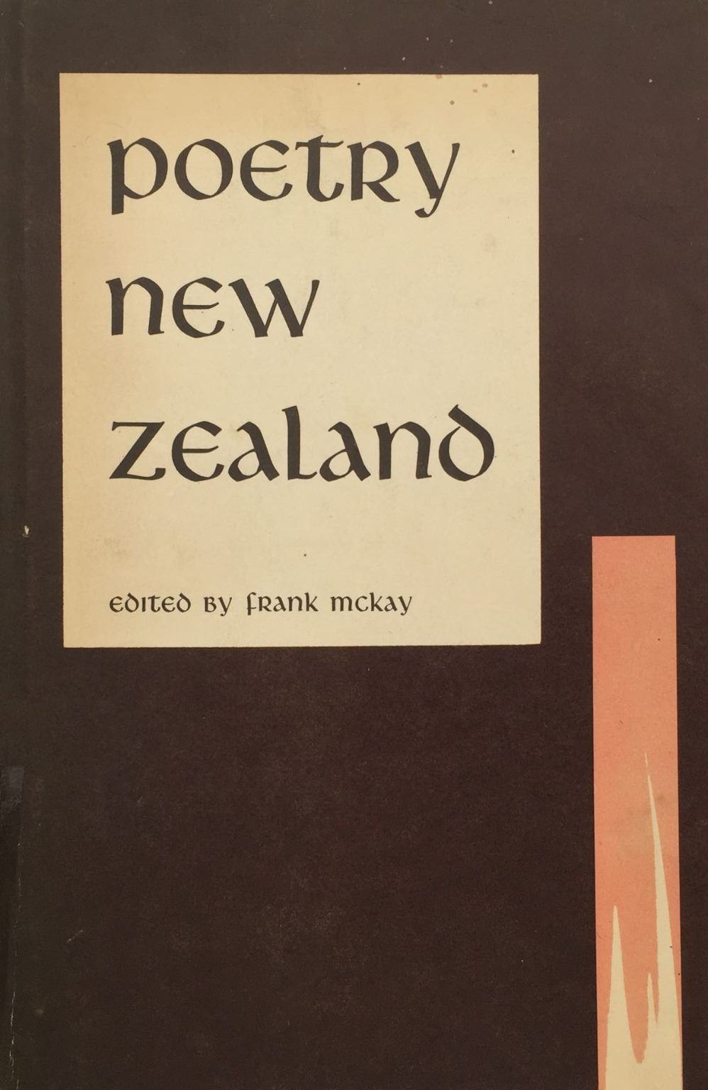 POETRY NEW ZEALAND: Volume 1