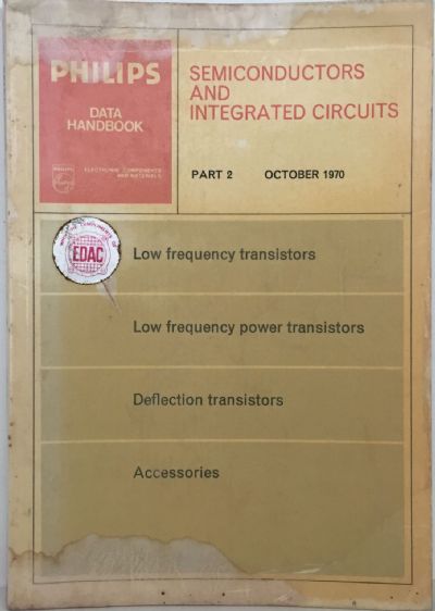 PHILIPS DATA HANDBOOK: Semiconductors and Integrated Circuits Part 2 