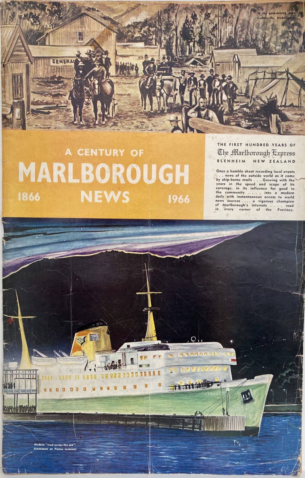 OLD NEWSPAPER The Marlborough Express 18661966