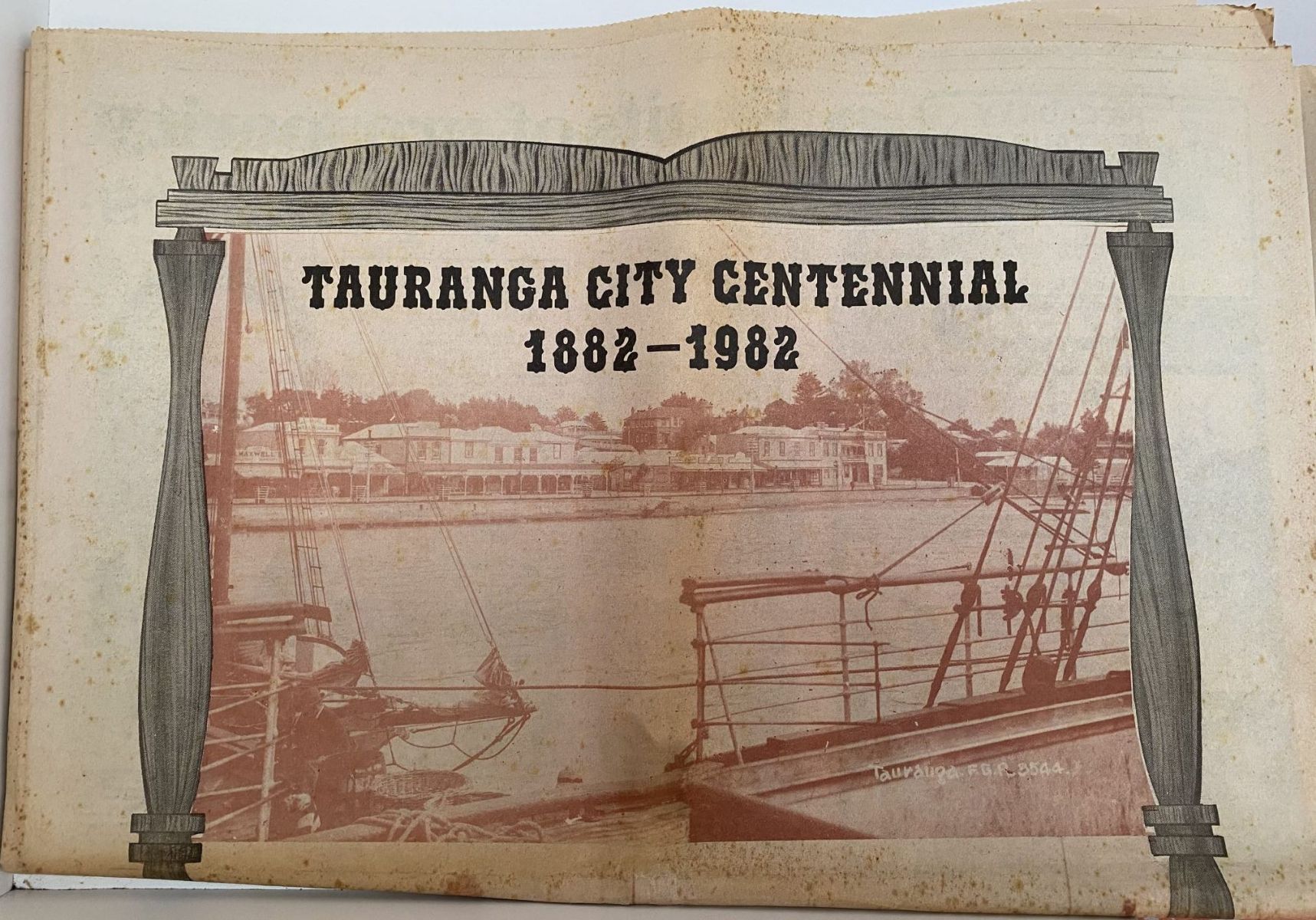 OLD NEWSPAPER: Bay of Plenty Times - Tauranga City Centennial 1882-1982