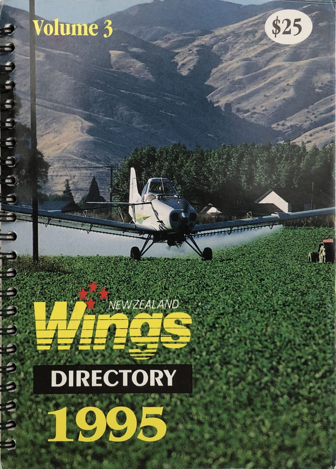 New Zealand Wings Directory VOL 3 1995