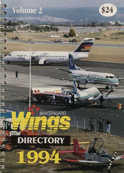 New Zealand Wings Directory VOL 2 1994 