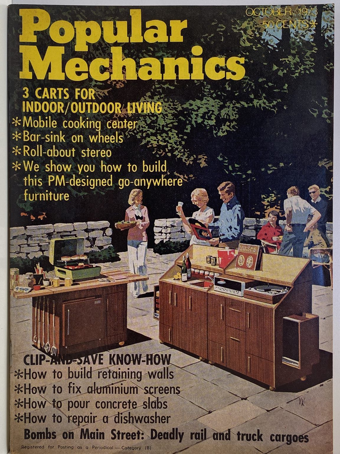 VINTAGE MAGAZINE: Popular Mechanics - Vol. 140, No. 2 - October 1973