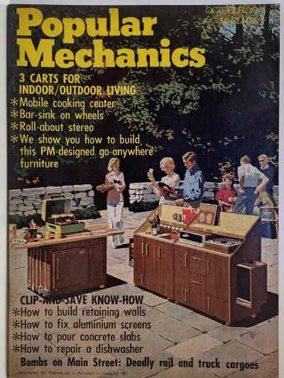VINTAGE MAGAZINE: Popular Mechanics - Vol. 140, No. 2 - October 1973 