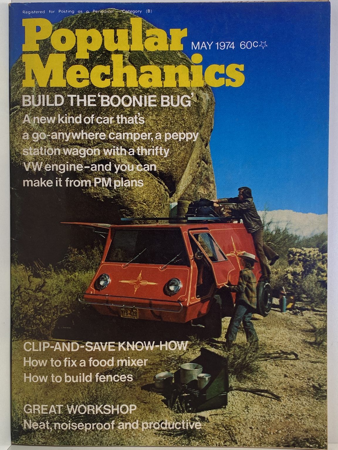 VINTAGE MAGAZINE: Popular Mechanics - Vol. 141, No. 3 - May 1974