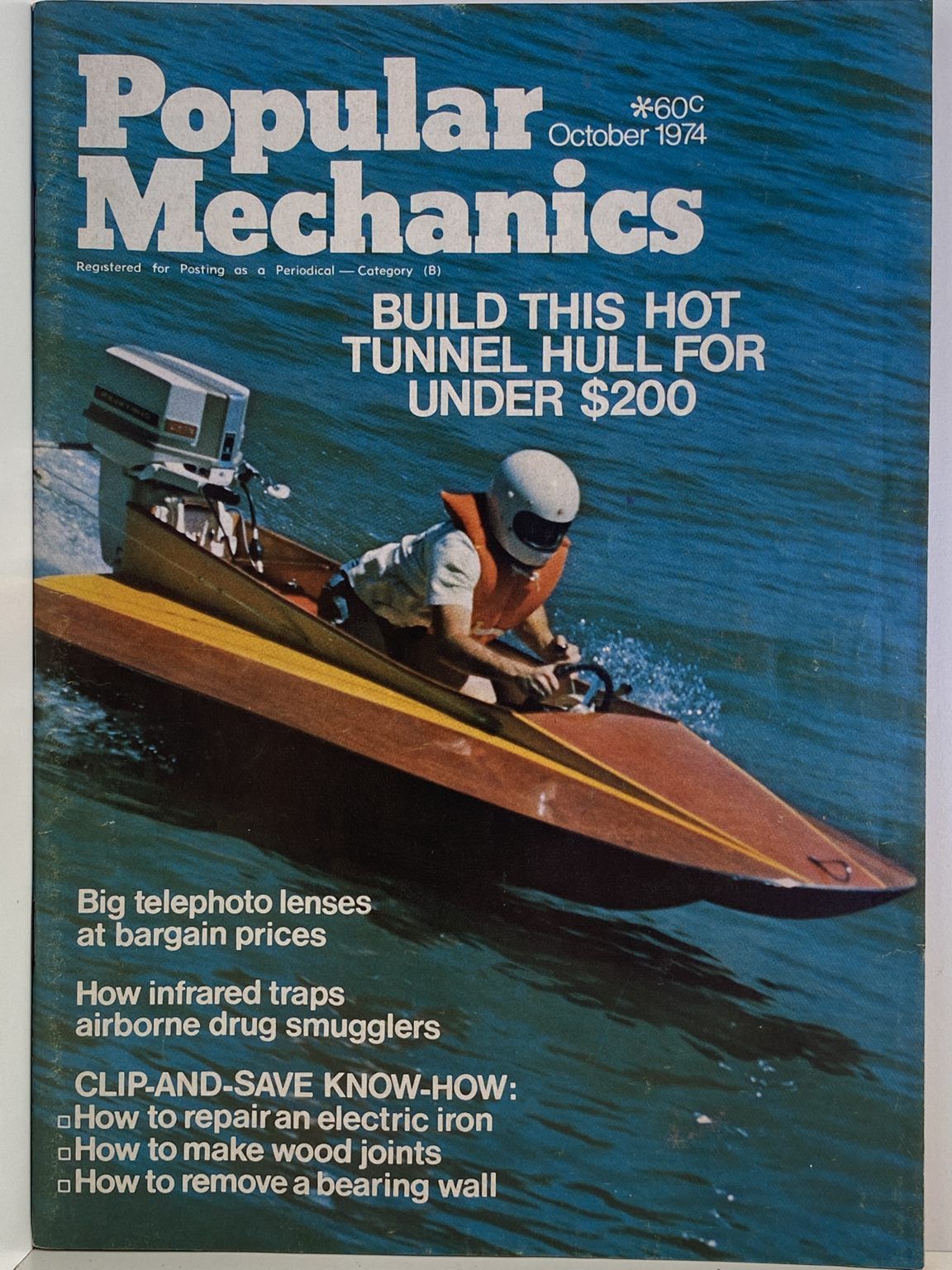 VINTAGE MAGAZINE: Popular Mechanics - Vol. 142, No. 2 - October 1974