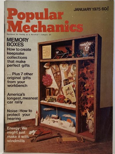 VINTAGE MAGAZINE: Popular Mechanics - Vol. 142, No. 5 - January 1975 