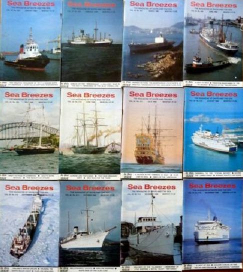 SEA BREEZES: The Magazine of Ships and the Sea, Vol. 62 - Jan 1988 to Dec 1988