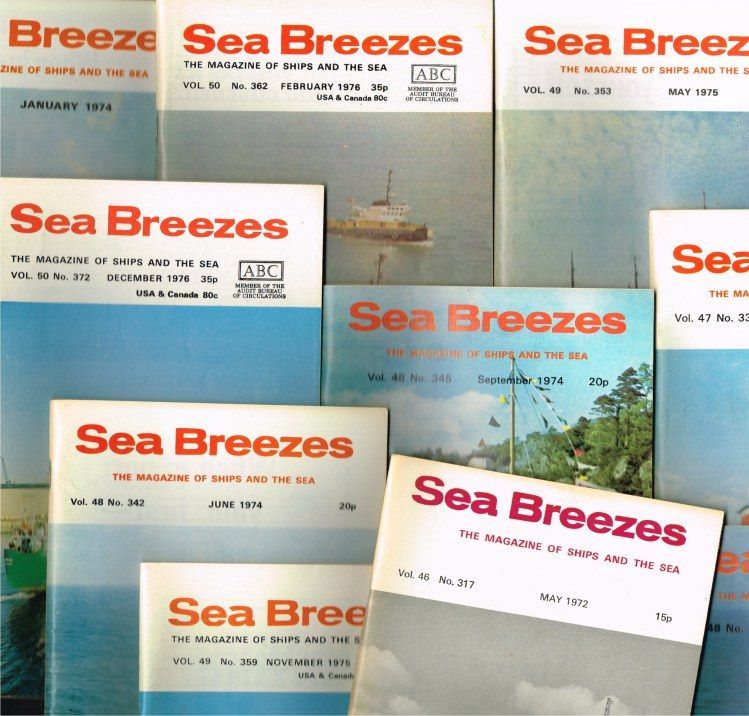 SEA BREEZES: The Magazine of Ships and the Sea, Vol. 57 - Jan 1983 to Dec 1983