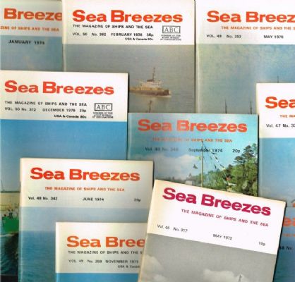 SEA BREEZES: The Magazine of Ships and the Sea, Vol. 57 - Jan 1983 to Dec 1983 
