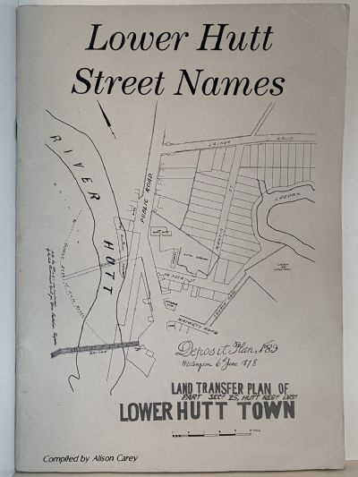 LOWER HUTT STREET NAMES