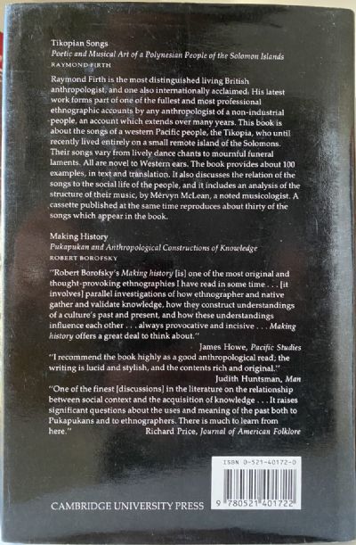 IDENTITY THROUGH HISTORY: Living Stories in a Solomon Islands Society