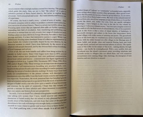 IDENTITY THROUGH HISTORY: Living Stories in a Solomon Islands Society