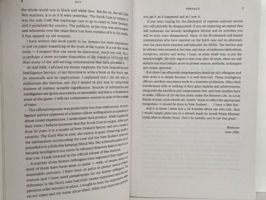 SPY - A former SIS officer unmasks New Zealand's sensational Cold War spy affair