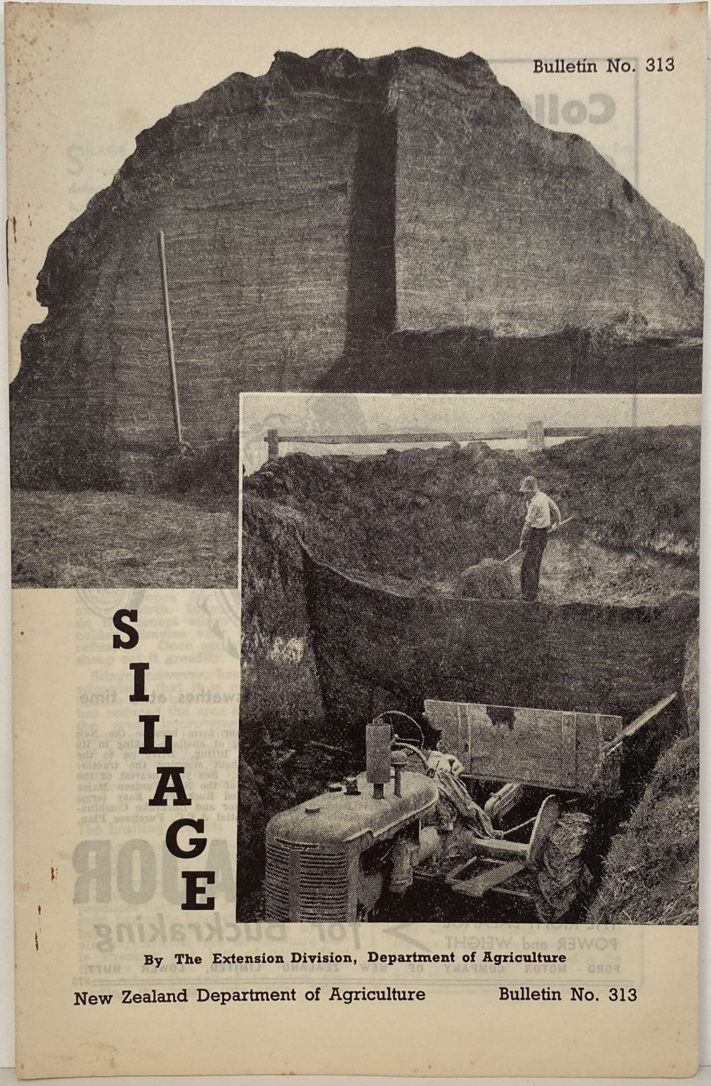 SILAGE: Bulletin No. 313