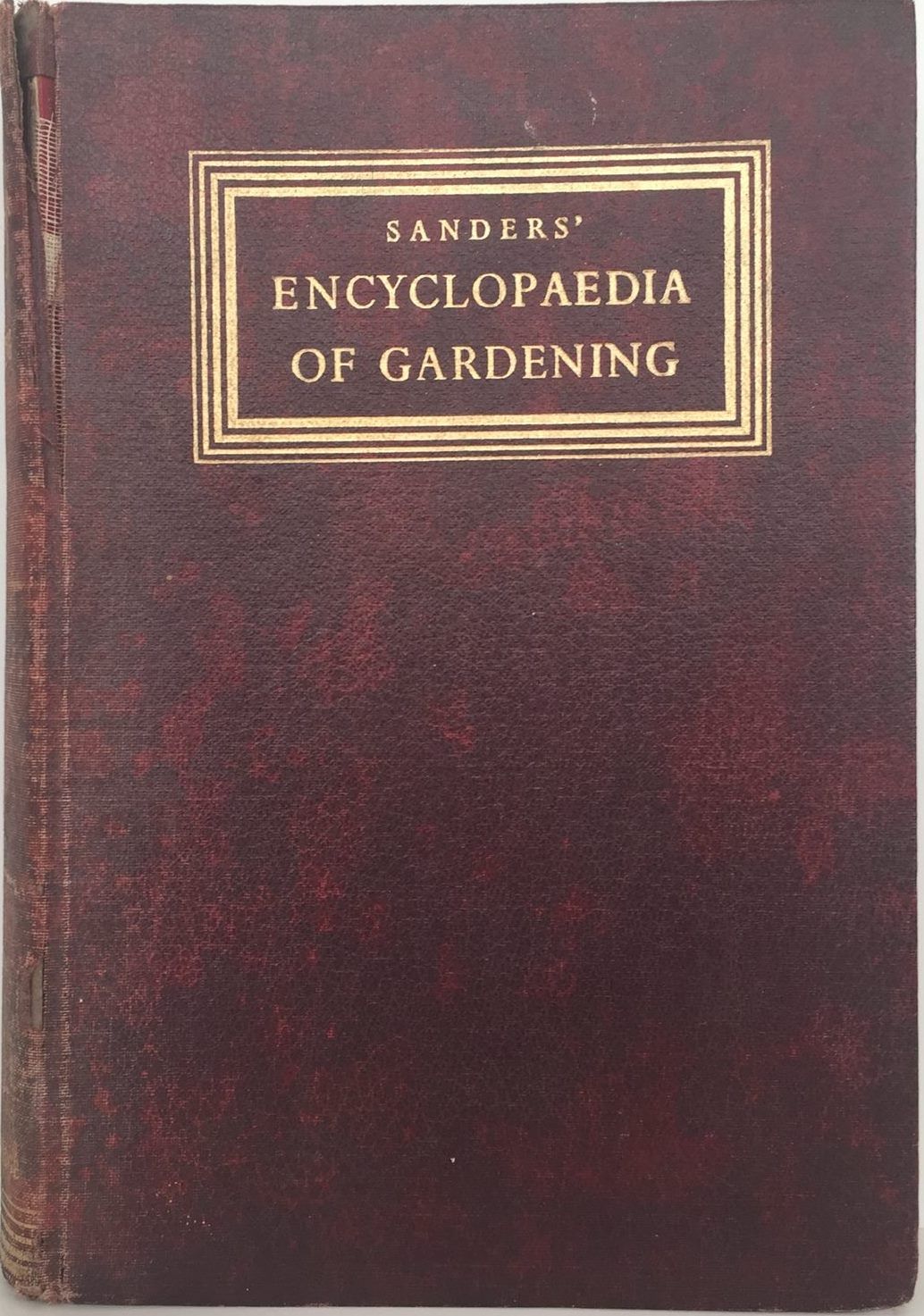 Sanders' Encyclopedia of Gardening