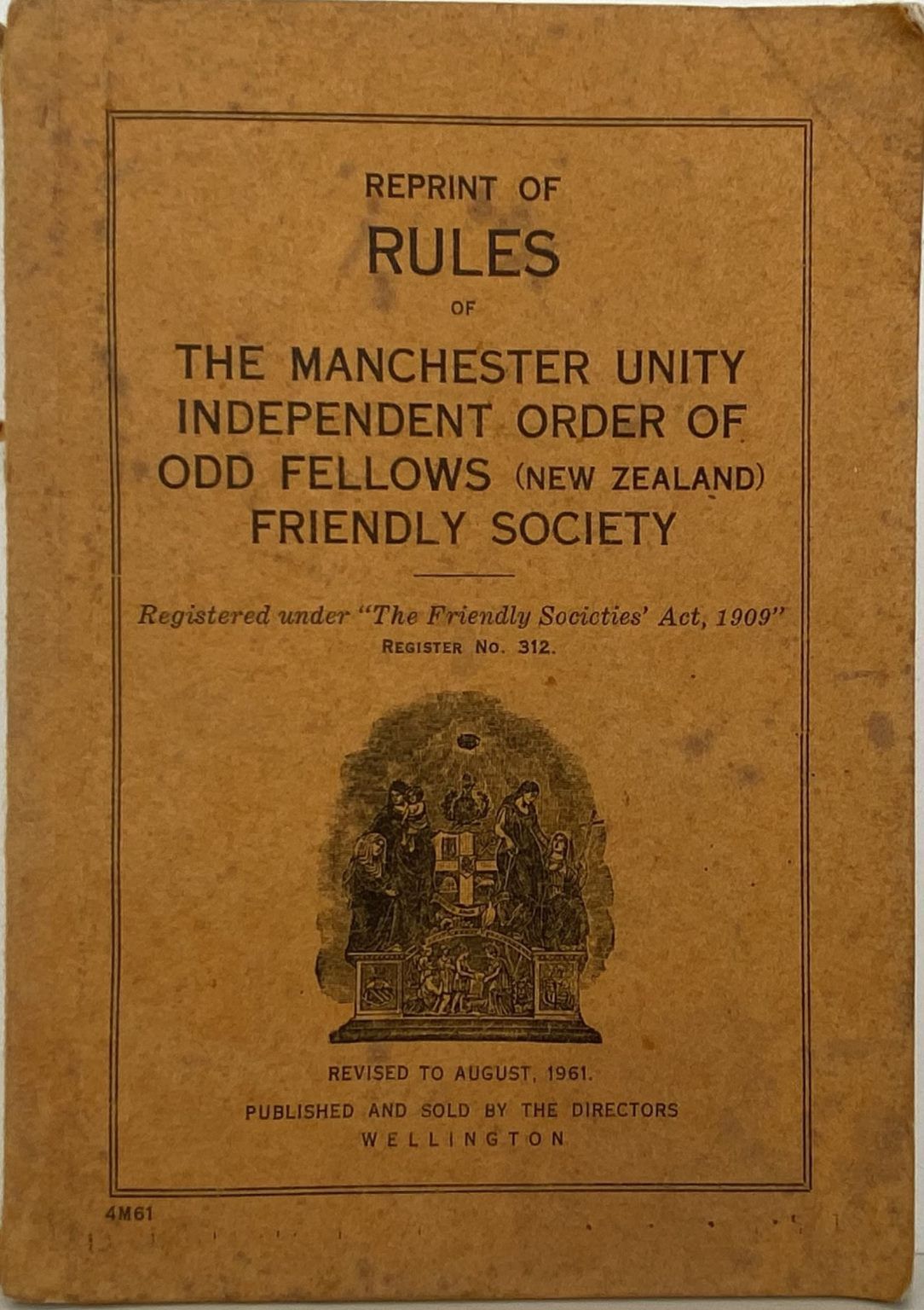RULES of The Manchester Unity Independent Order of Odd Fellows Society