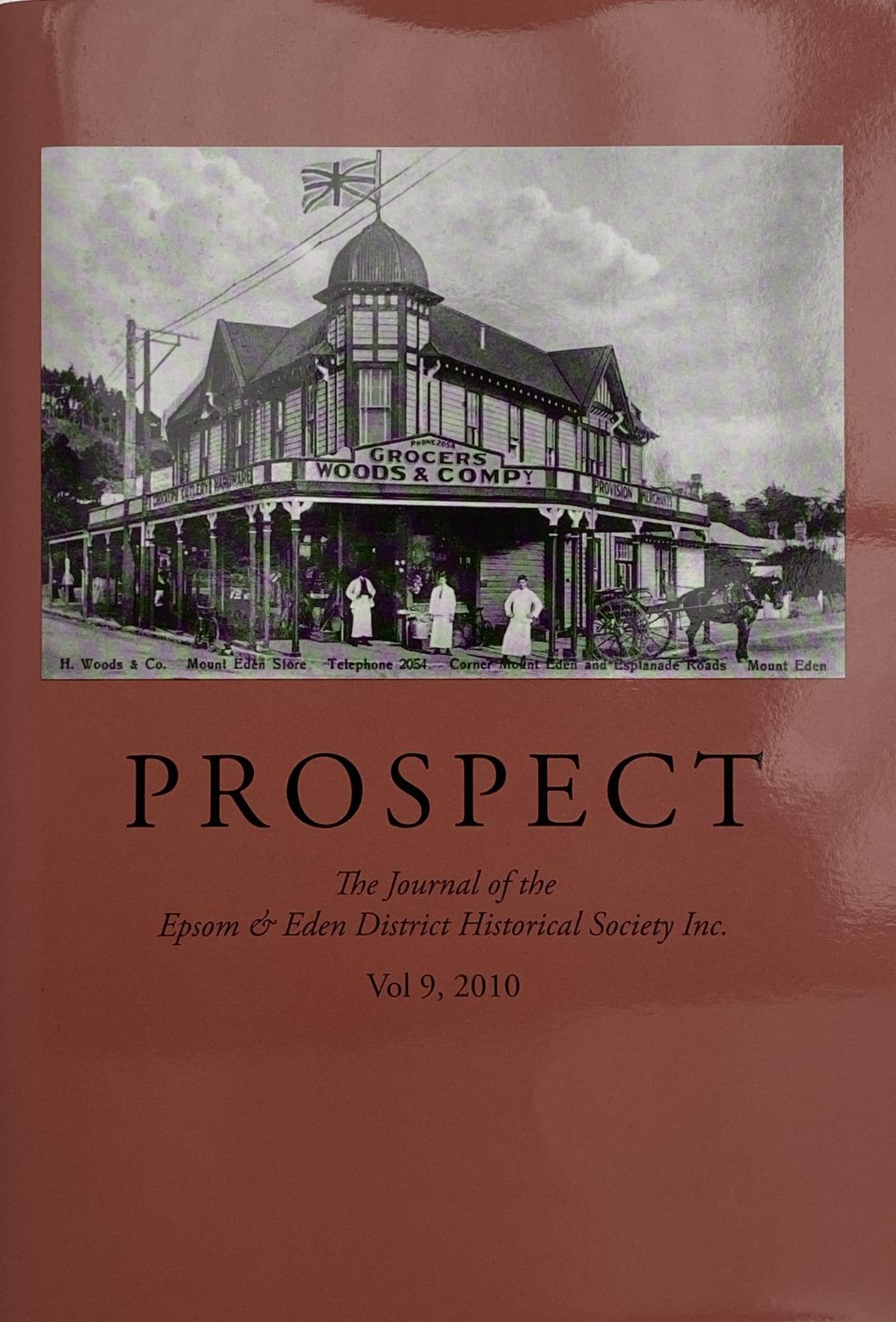 PROSPECT: Journal of the Epsom & Eden District Historical Society - Vol 9, 2010