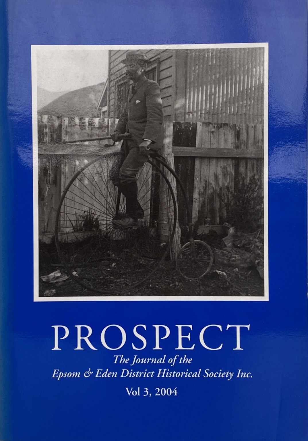 PROSPECT: Journal of the Epsom & Eden District Historical Society - Vol 3, 2004