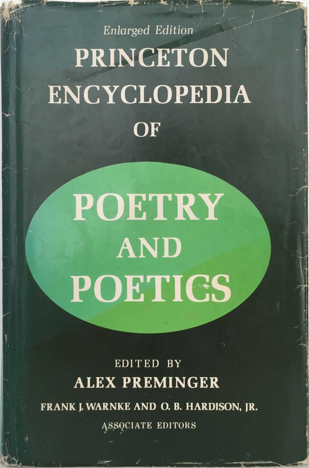 Princeton Encyclopedia of Poetry and Poetics