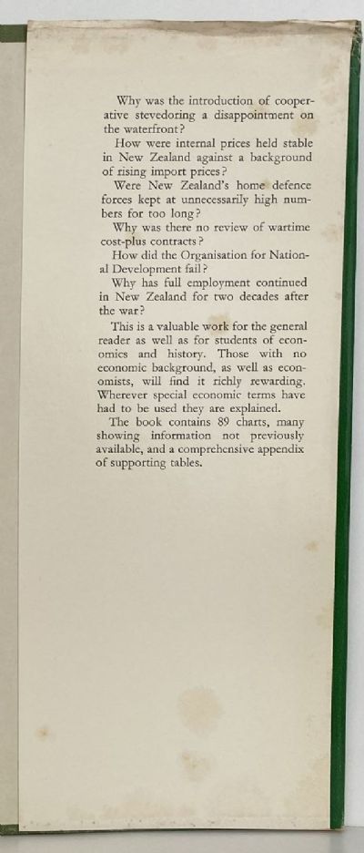 WAR ECONOMY: New Zealand in the Second World War 1939 - 1945