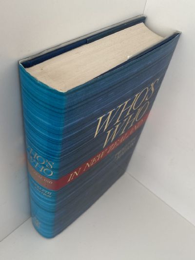 WHO'S WHO IN NEW ZEALAND 1991 - 12th Edition