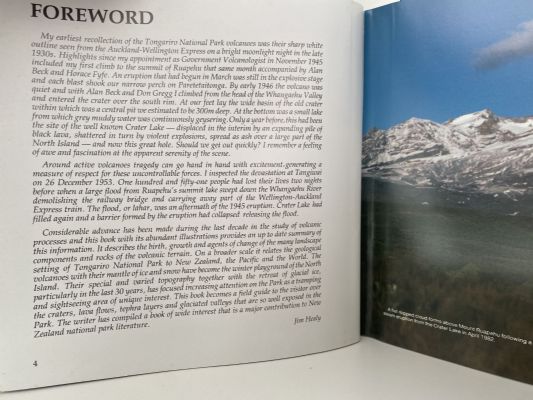 VOLCANOES OF THE SOUTH WIND: A Field Guide To Tongariro National Park