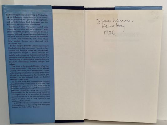 TURNOVSKY FIFTY YEARS IN NEW ZEALAND