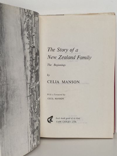 THE STORY OF A NEW ZEALAND FAMILY