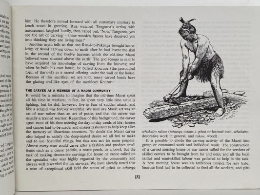 THE LIFE AND WORK OF THE MAORI CARVER