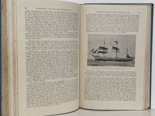 SHIPWRECKS: New Zealand Disasters 1795-1950