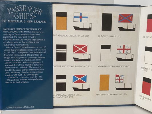 PASSENGER SHIPS OF AUSTRALIA AND NEW ZEALAND: Volume I 1876-1912