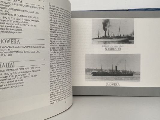 PASSENGER SHIPS OF AUSTRALIA AND NEW ZEALAND: Volume I 1876-1912