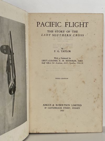 PACIFIC FLIGHT: The Story of The Lady Southern Cross