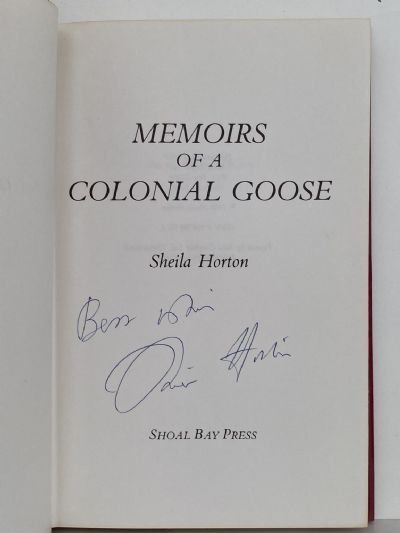 MEMOIRS OF A COLONIAL GOOSE