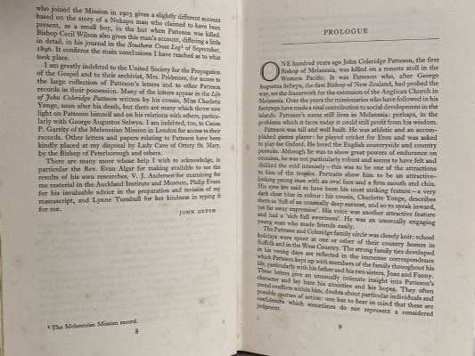 MARTYR OF THE ISLANDS: The Life and Death of John Coleridge Patteson