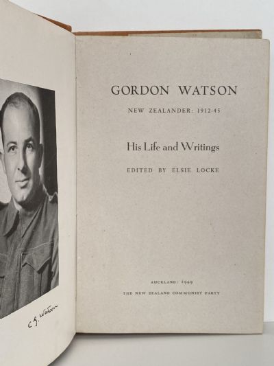 GORDON WATSON: His Life and Writings