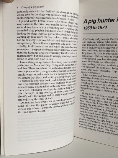 DIARY OF A PIG HUNTER