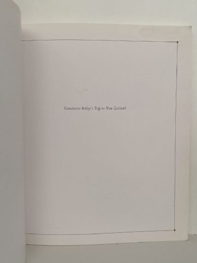 CONSTANCE ASTLEY'S Trip to New Zealand 1897-1898