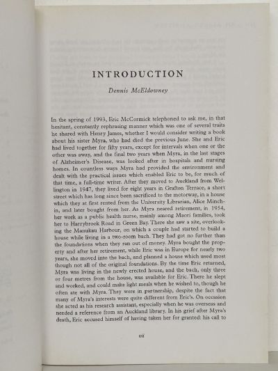 AN ABSURD AMBITION: A biography of Eric H. McCormick