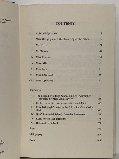 A MOST RARE VISION: Otago Girls' High School - The First One Hundred Years