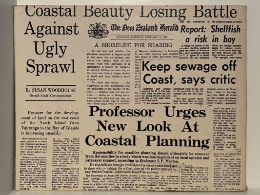 SEACOAST IN THE SEVENTIES: The future of the New Zealand Shoreline
