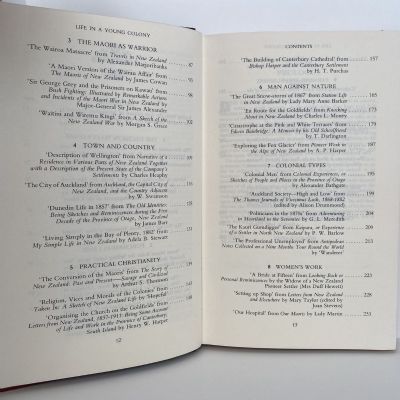 LIFE IN A YOUNG COLONY: Selections from early New Zealand Writing
