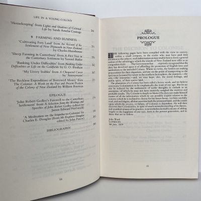 LIFE IN A YOUNG COLONY: Selections from early New Zealand Writing