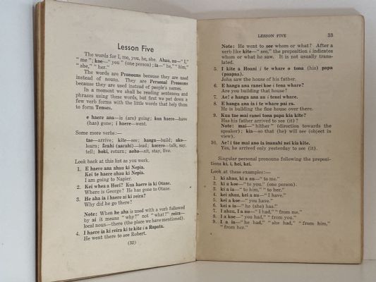 LESSONS IN THE MAORI LANGUAGE: A New Approach To Learning Maori