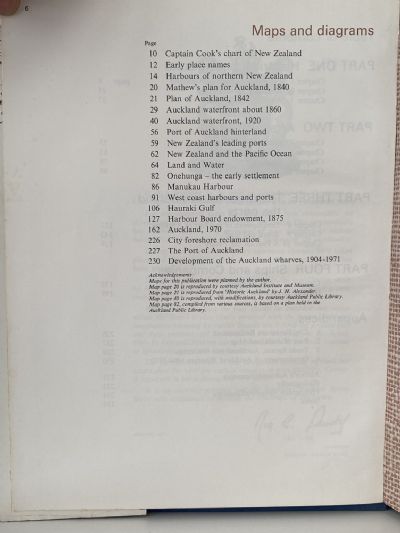 AKARANA: The Ports of Auckland 1871 to 1971